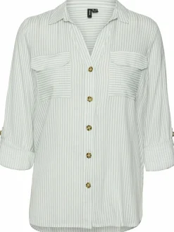 Damen Vero Moda VMBUMPY L/S SHIRT NEW Bluse