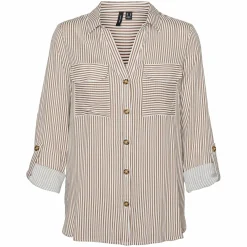 Damen Vero Moda VMBUMPY L/S SHIRT NEW Bluse