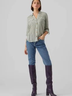 Damen Vero Moda VMBUMPY L/S SHIRT NEW Bluse