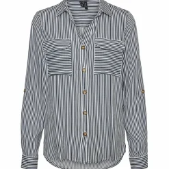 Damen Vero Moda VMBUMPY L/S SHIRT NEW Bluse
