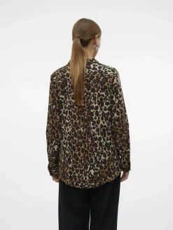 Damen Vero Moda VMBUMPY L/S SHIRT NEW Bluse