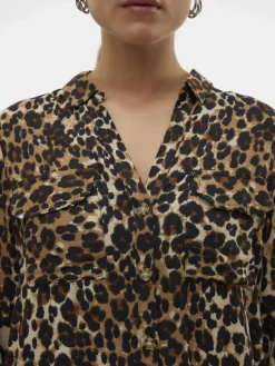 Damen Vero Moda VMBUMPY L/S SHIRT NEW Bluse