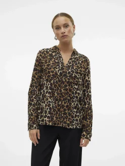 Damen Vero Moda VMBUMPY L/S SHIRT NEW Bluse