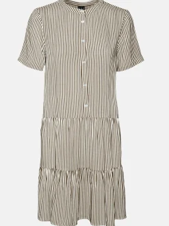 Damen Vero Moda VMBUMPY SS SHORT DRES Kleid
