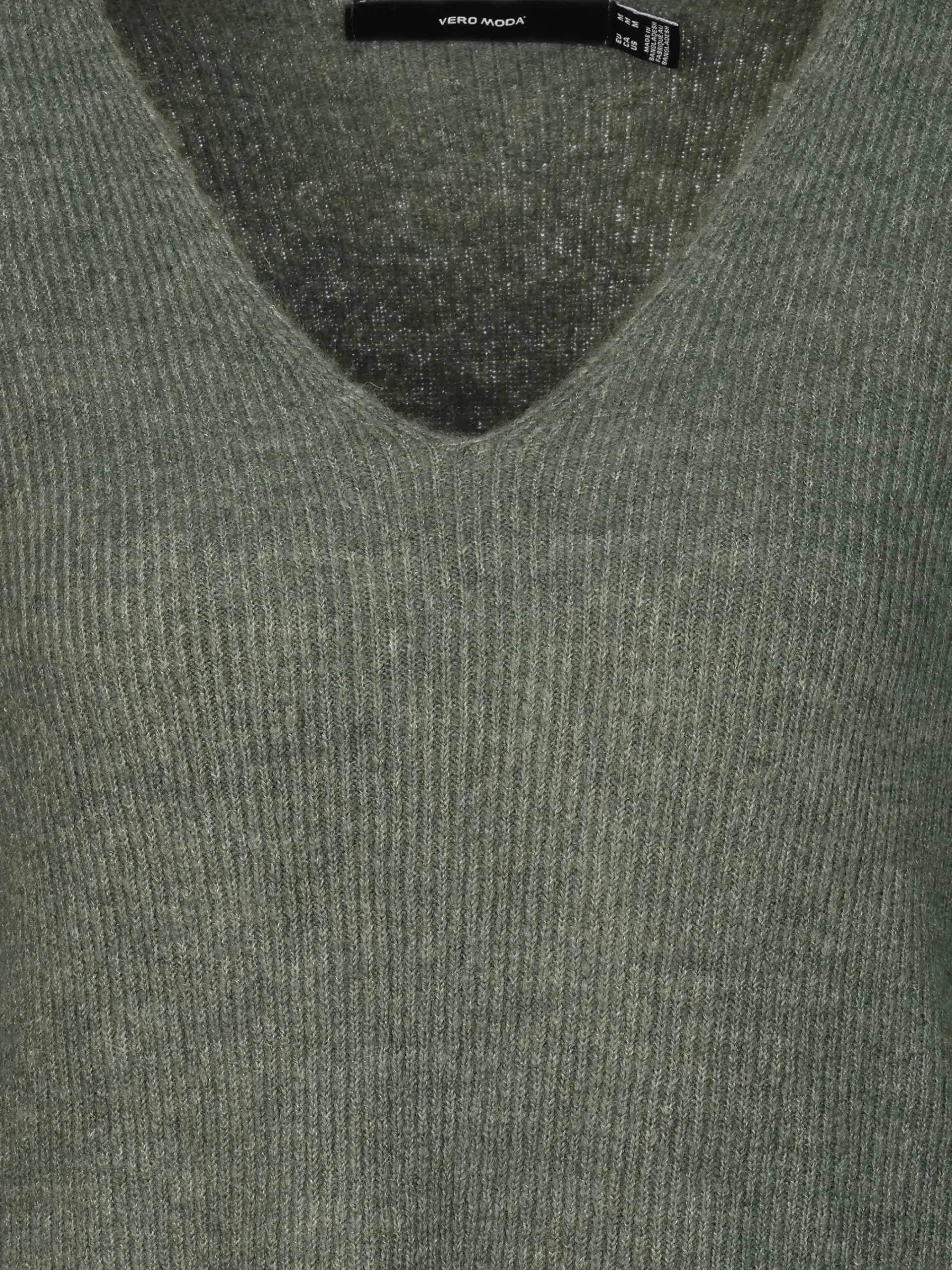 Damen Vero Moda VMCREWLEFILE LS V-NEC Strickpullover