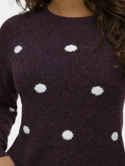 Damen Vero Moda VMDOFFY INTARSIA LS O Pullover