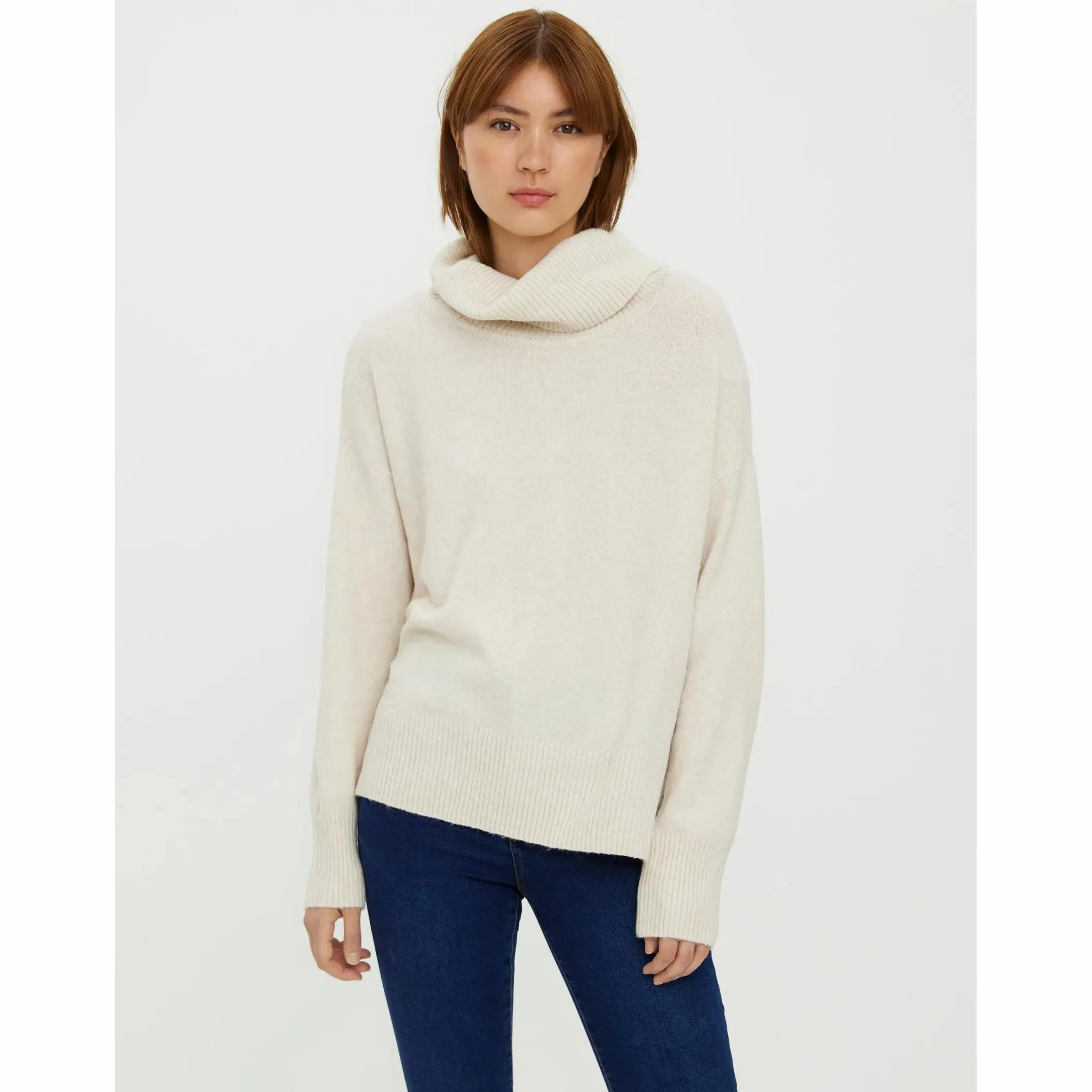 Damen Vero Moda VMDOFFY LS COWLNECK B Pullover