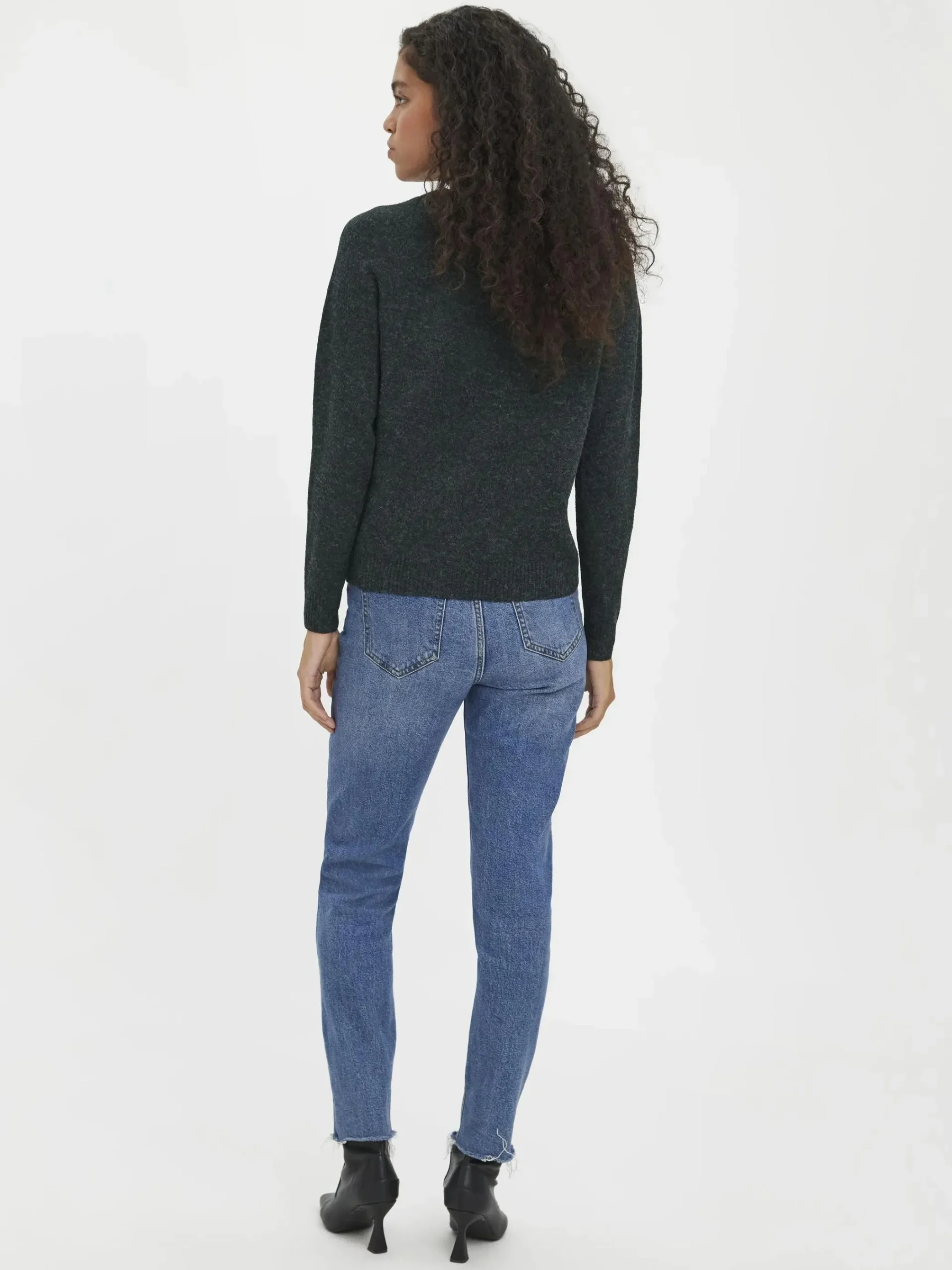 Damen Vero Moda VMDOFFY LS O-NECK BLO Pullover