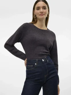 Damen Vero Moda VMDOFFY LS O-NECK BLO Pullover