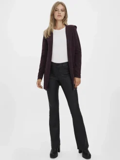 Damen Vero Moda VMDOFFY LS OPEN HOOD Longcardigan