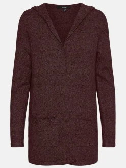 Damen Vero Moda VMDOFFY LS OPEN HOOD Longcardigan