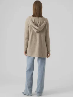 Damen Vero Moda VMDOFFY LS OPEN HOOD Longcardigan