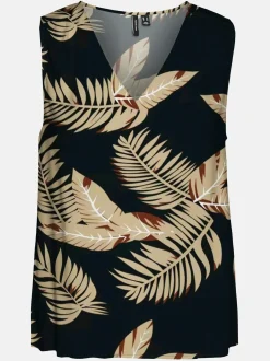 Damen Vero Moda VMEASY JOY S/L V-NECK Blusentop