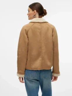 Damen Vero Moda VMELLA SHERLING JACKET Jacke