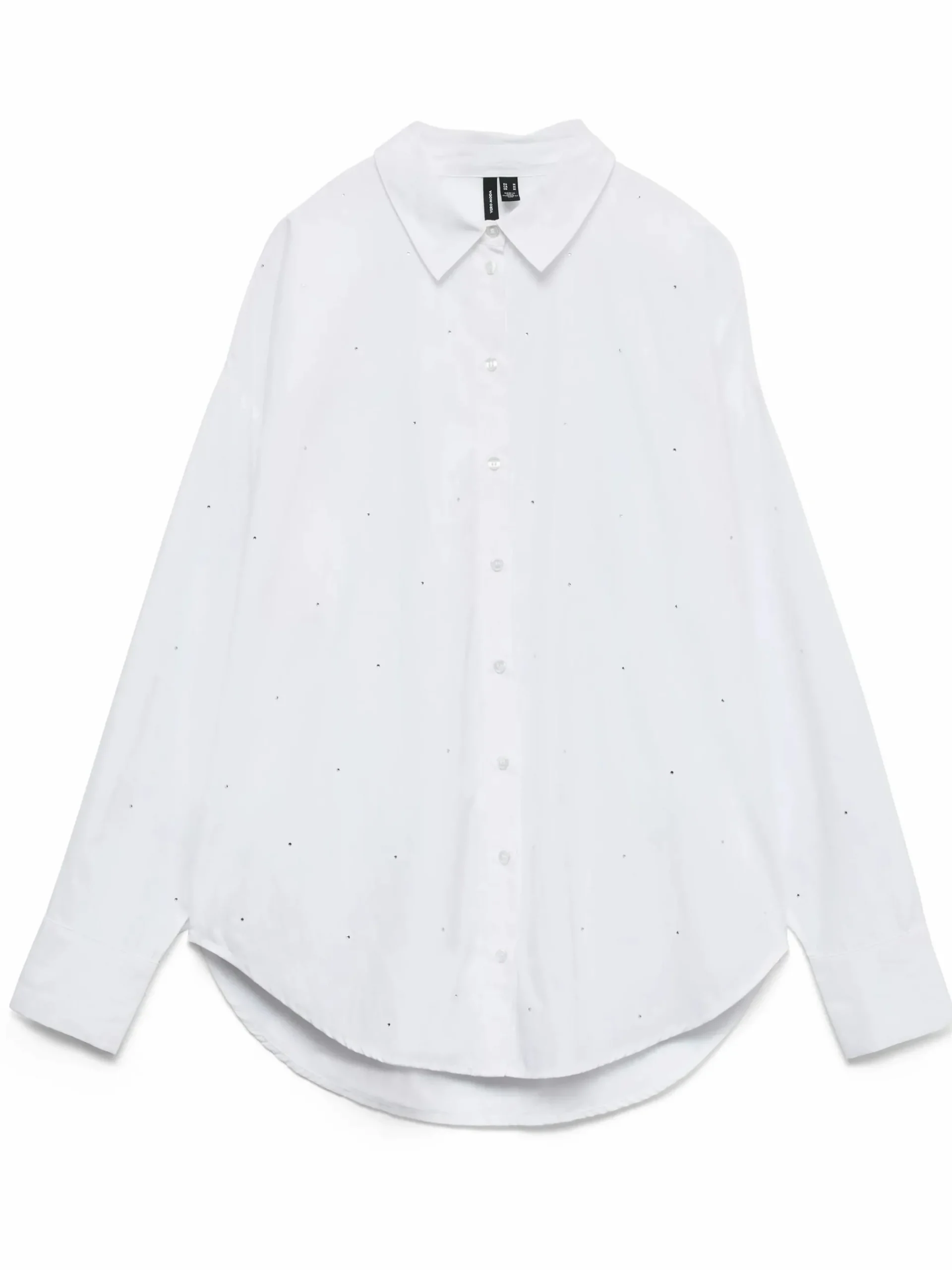 Damen Vero Moda VMFANNI RHINESTONE LS Hemdbluse