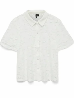 Damen Vero Moda VMHONEY LACE SS SHIRT Bluse