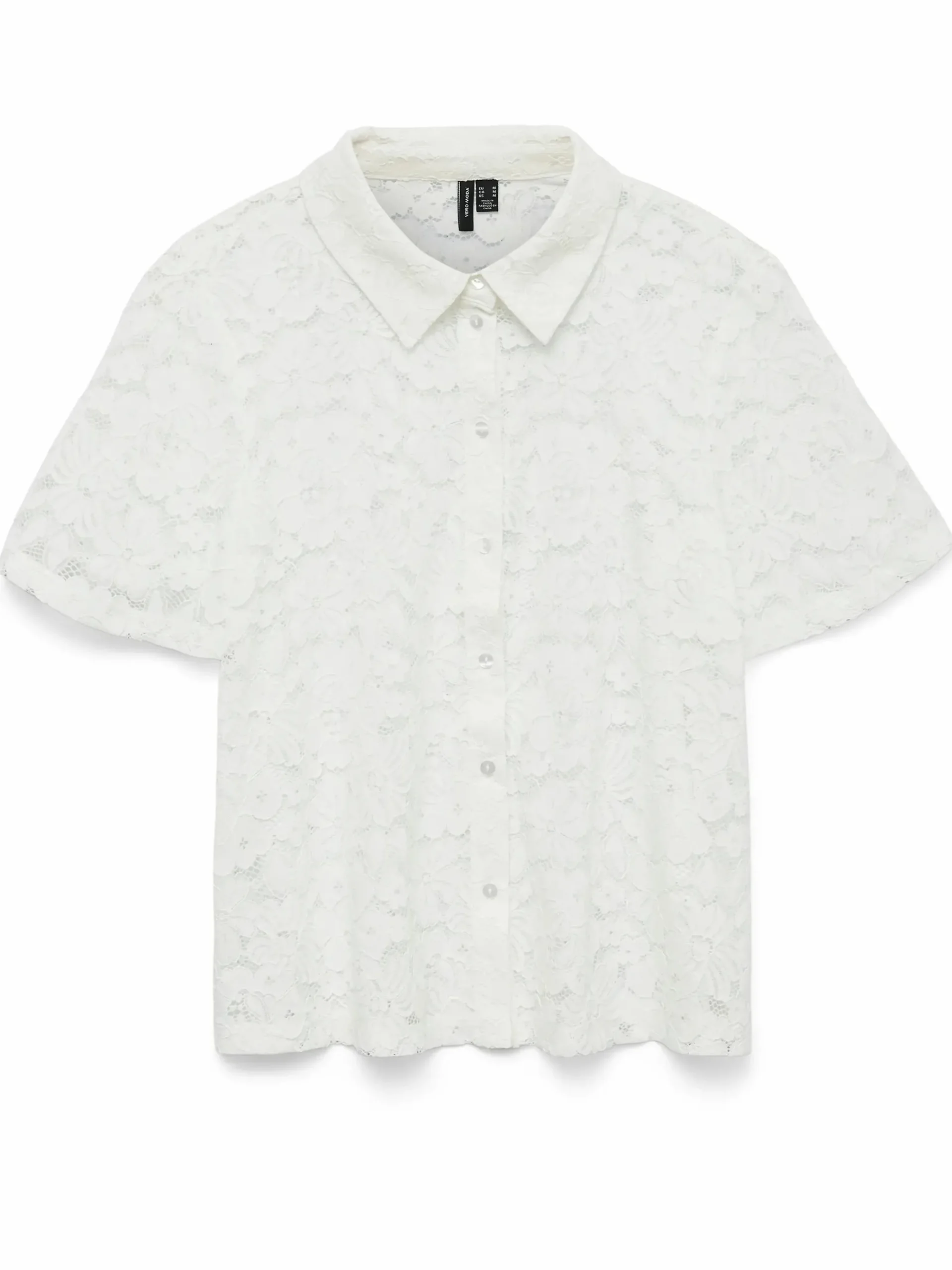 Damen Vero Moda VMHONEY LACE SS SHIRT Bluse