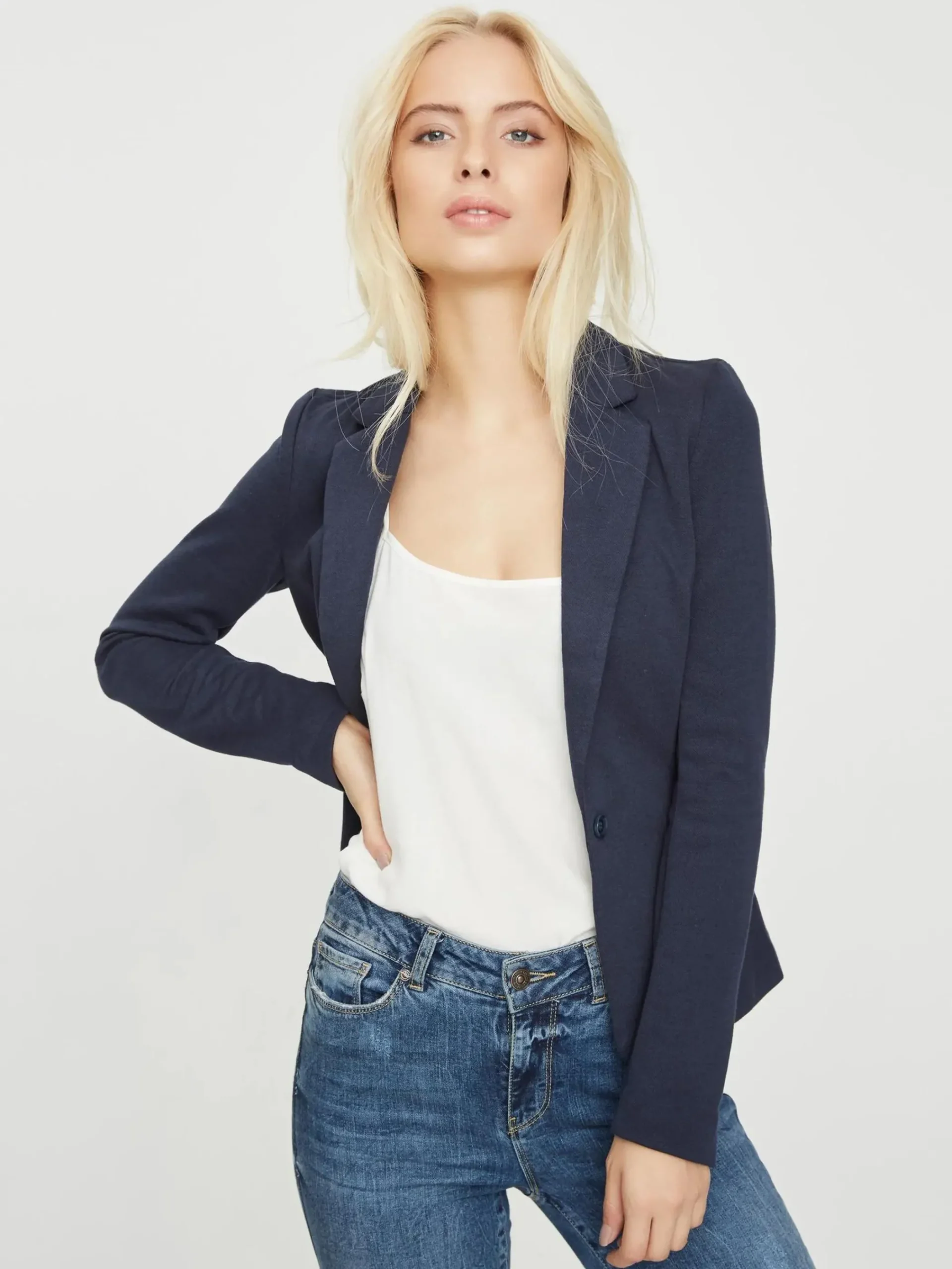 Damen Vero Moda VMJULIA LS BLAZER DNM Blazer
