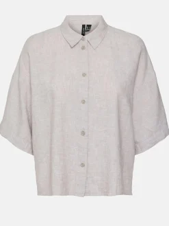 Damen Vero Moda VMLINN 2/4 SHORT SHIR Bluse