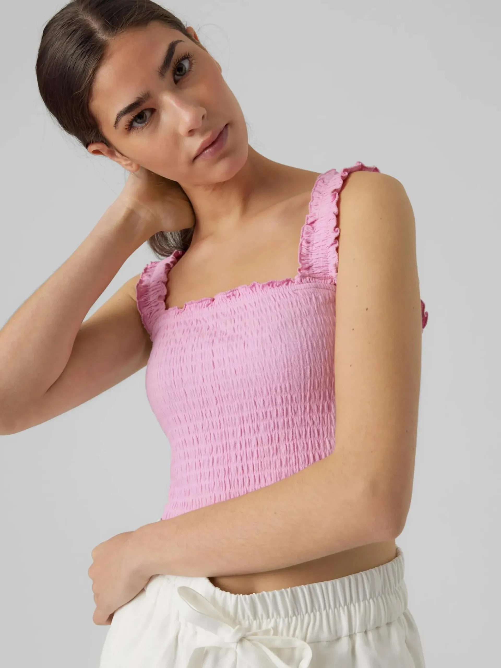 Damen Vero Moda VMMEDOSIABEL SL CROP Top