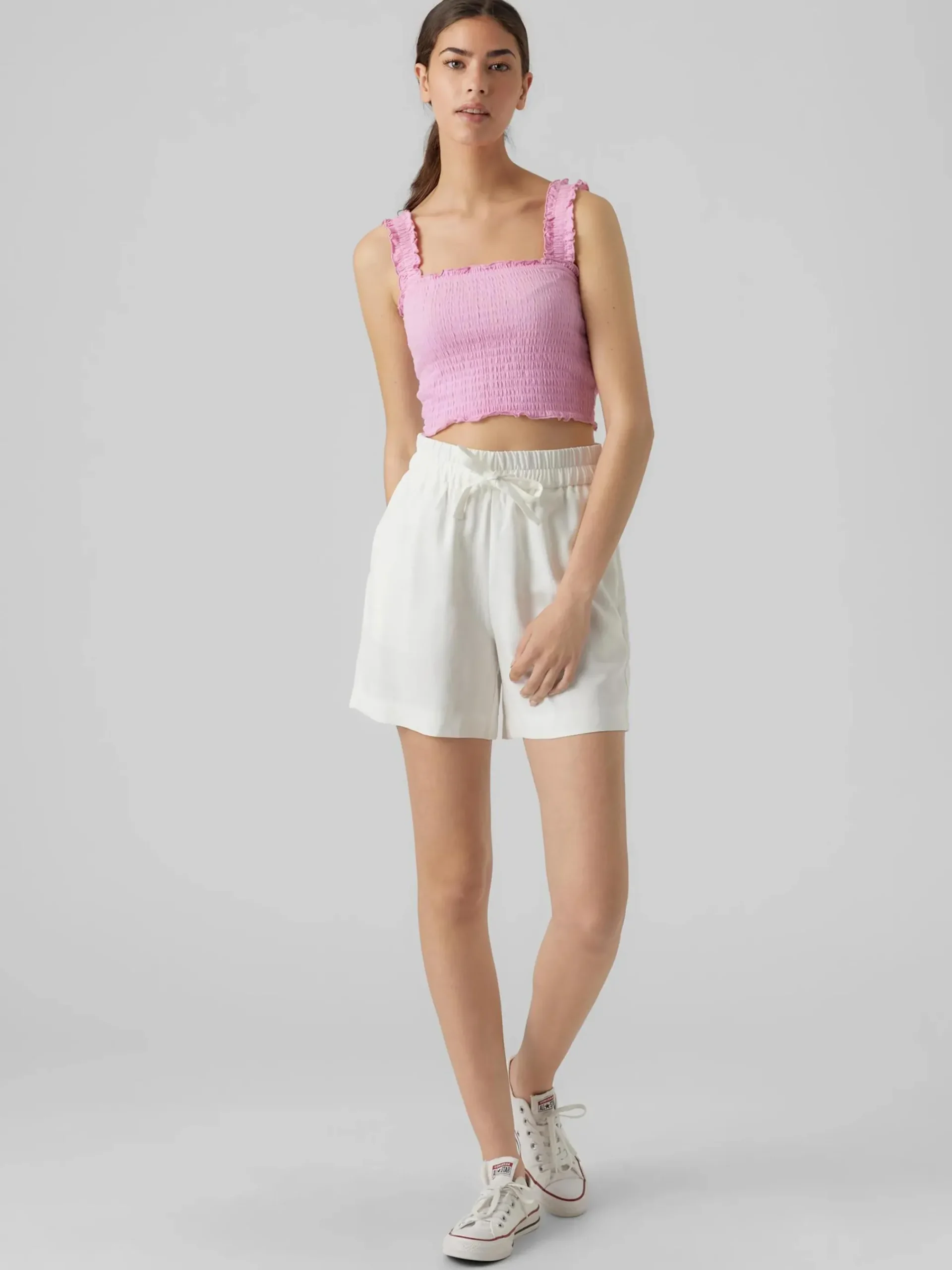 Damen Vero Moda VMMEDOSIABEL SL CROP Top