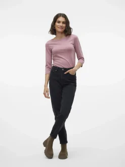 Damen Vero Moda VMPANDA MODAL 3/4 TOP Shirt