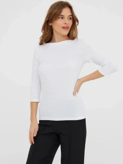 Damen Vero Moda VMPANDA MODAL 3/4 TOP Shirt