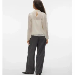 Damen Vero Moda VMRHEA LS TOP WVN GA Blusenshirt