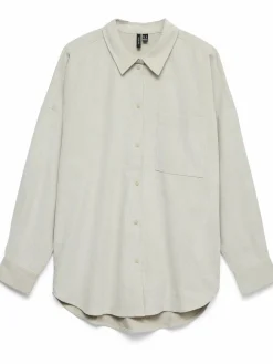 Damen Vero Moda VMSANNE COURDEROY LS Cordhemd