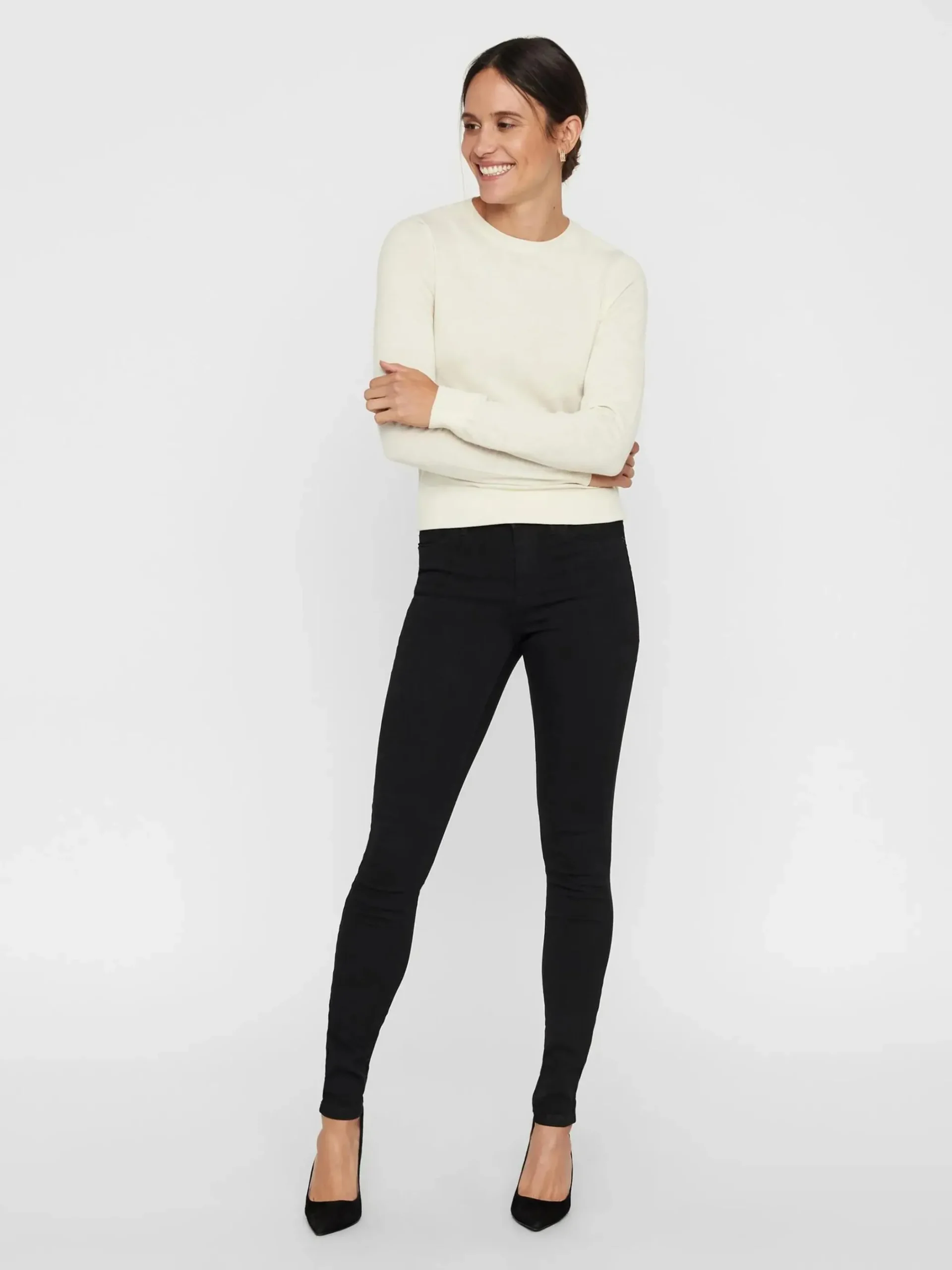 Damen Vero Moda VMTANYA MR S PIPING J Jeans