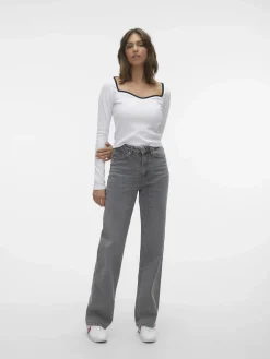 Damen Vero Moda VMTESSA HR WIDE Jeans