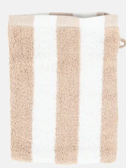 Boule Waschhandschuh gestreift, 15x21cm