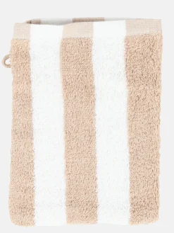 Boule Waschhandschuh gestreift, 15x21cm