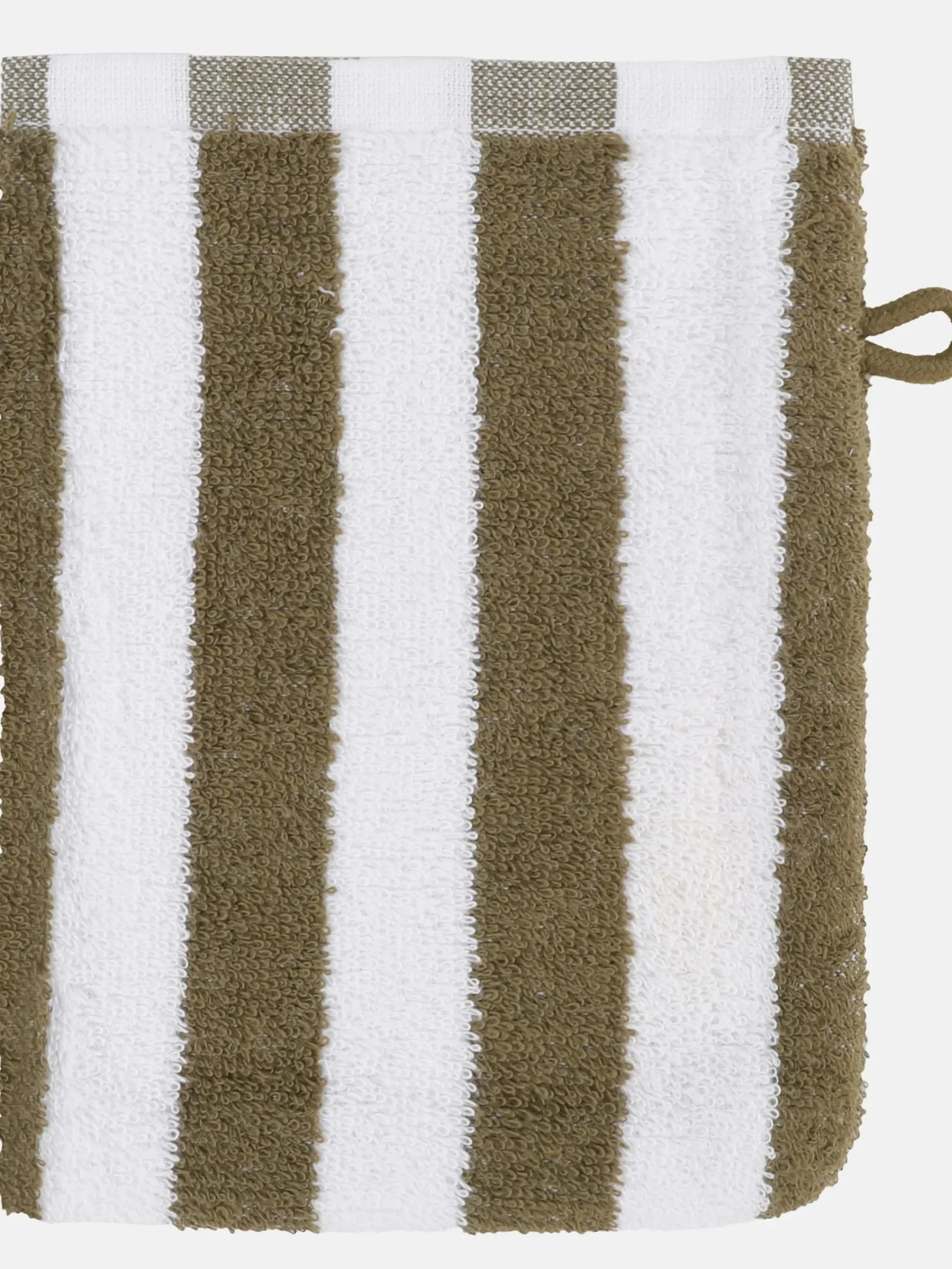 Dream House Waschhandschuh gestreift, 16x21cm