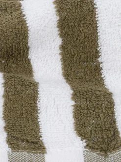 Dream House Waschhandschuh gestreift, 16x21cm