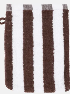 Dream House Waschhandschuh gestreift, 16x21cm