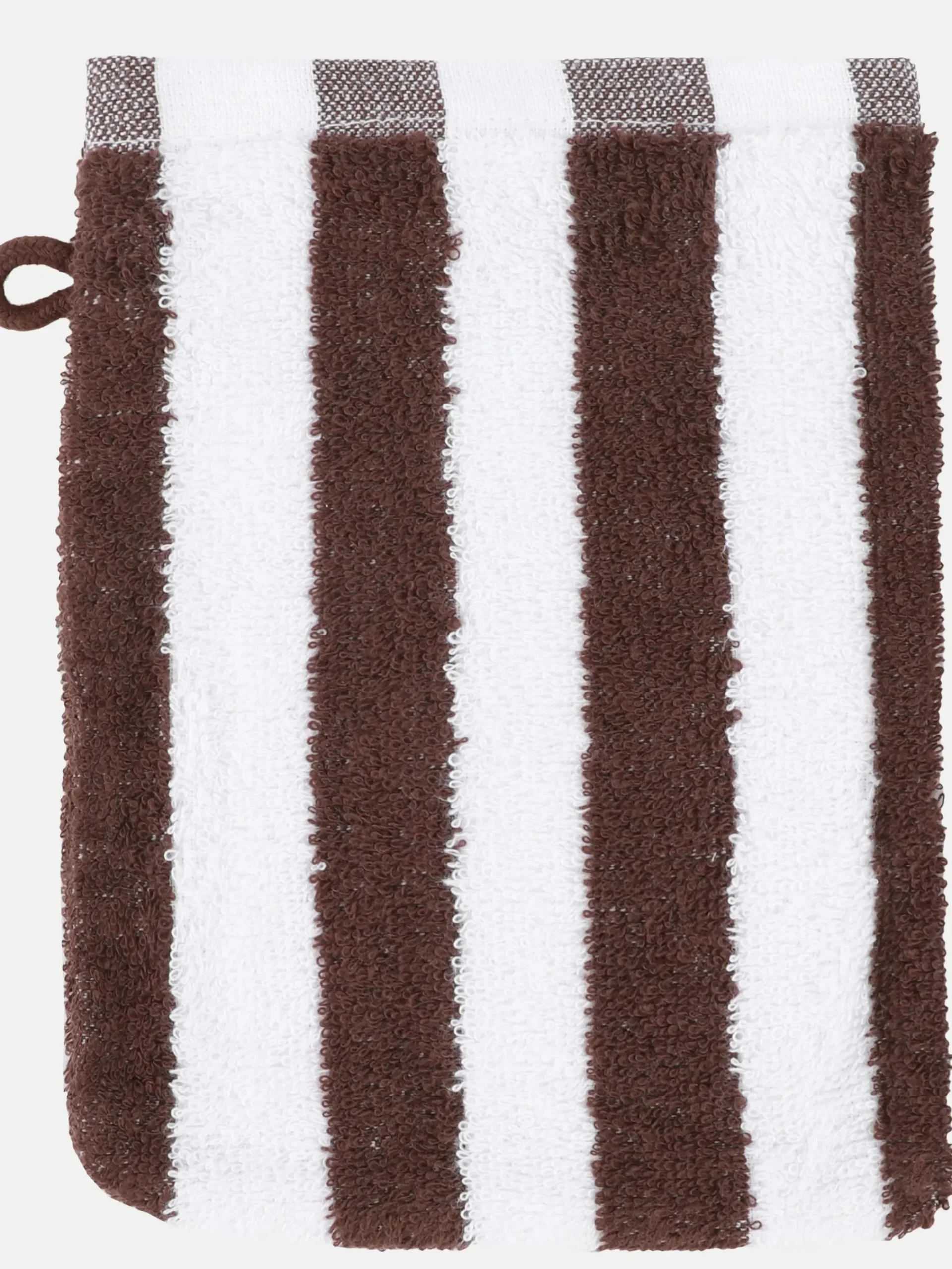 Dream House Waschhandschuh gestreift, 16x21cm