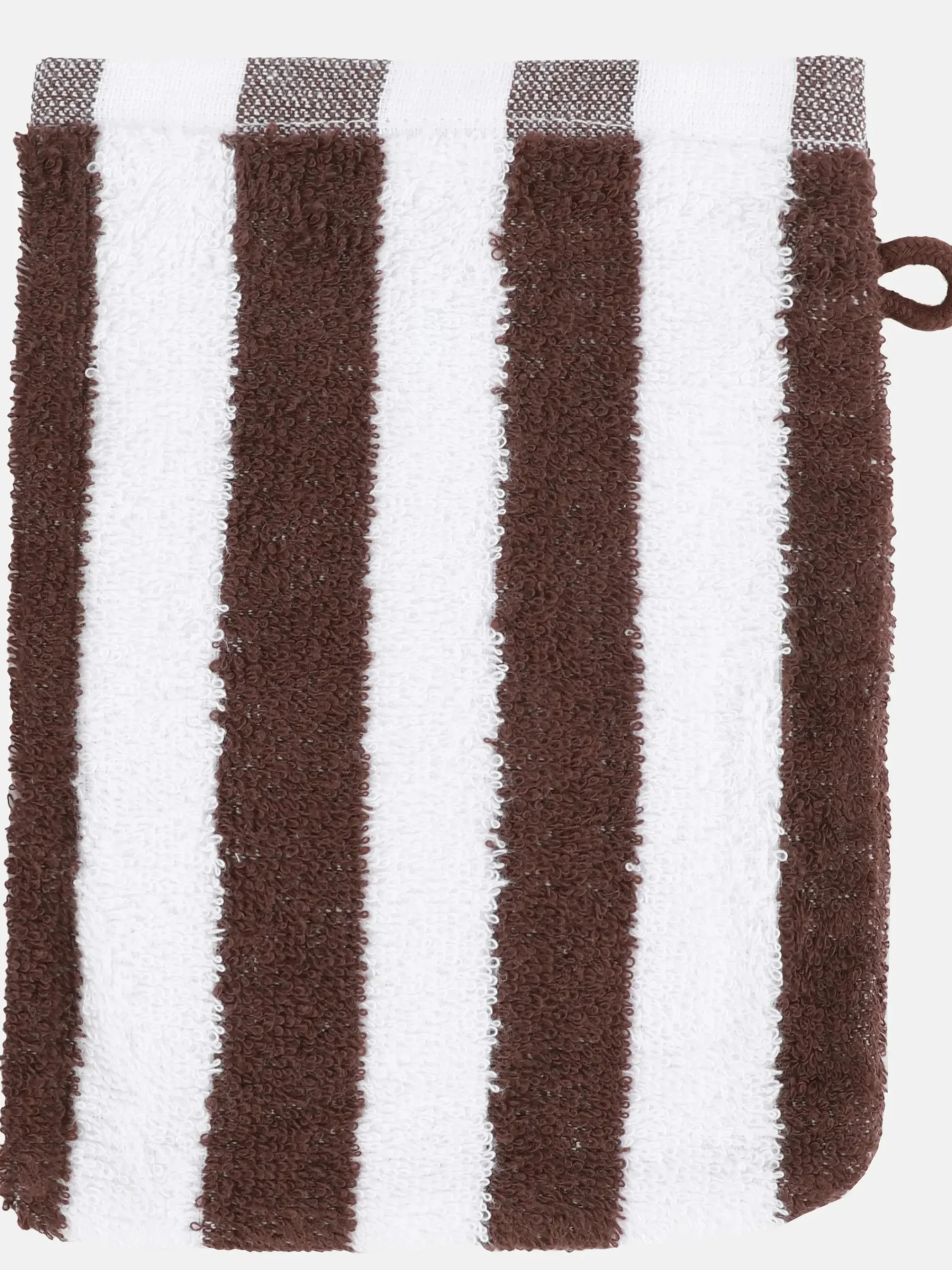 Dream House Waschhandschuh gestreift, 16x21cm