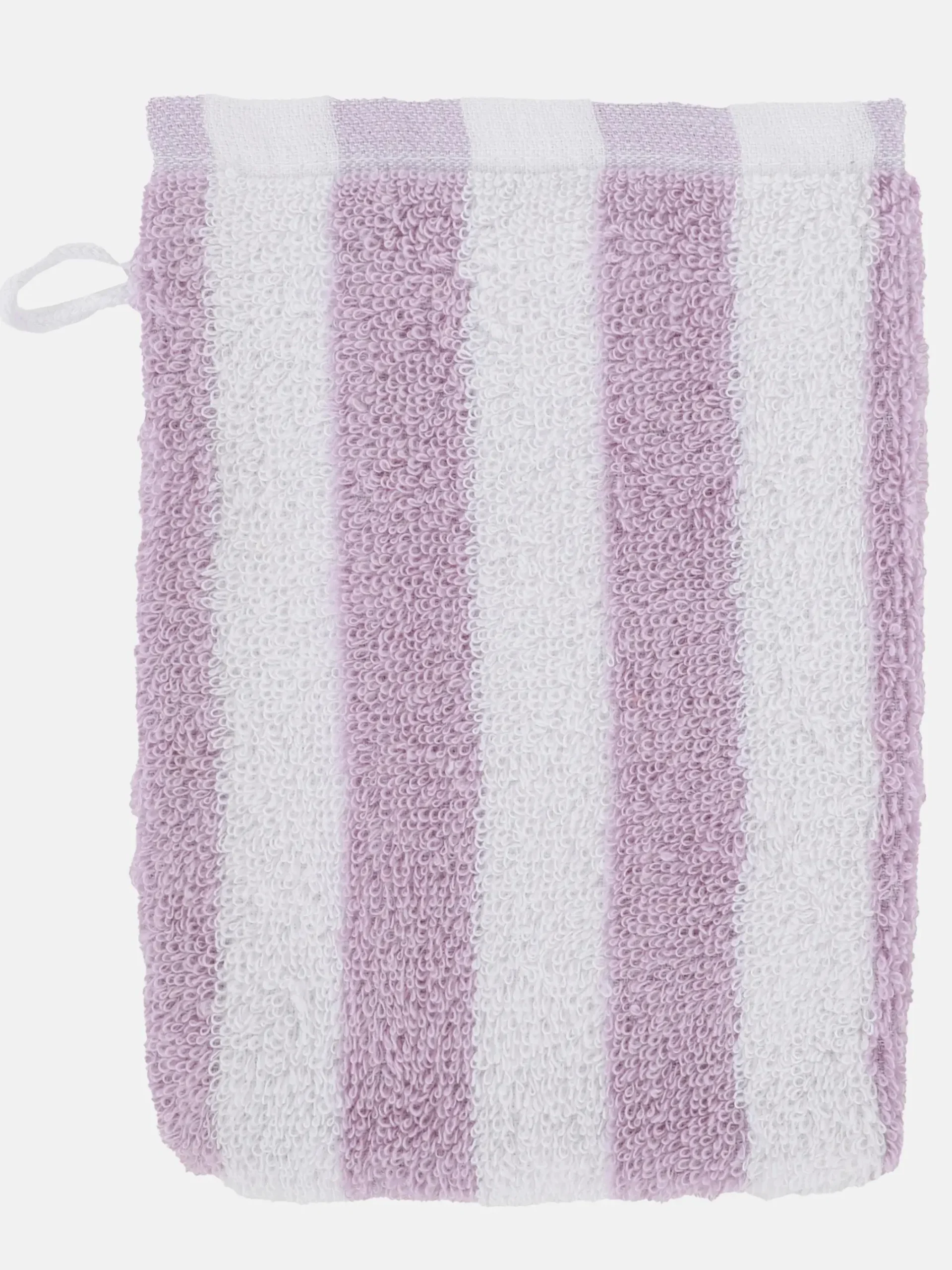 Dream House Waschhandschuh gestreift 16x21 cm