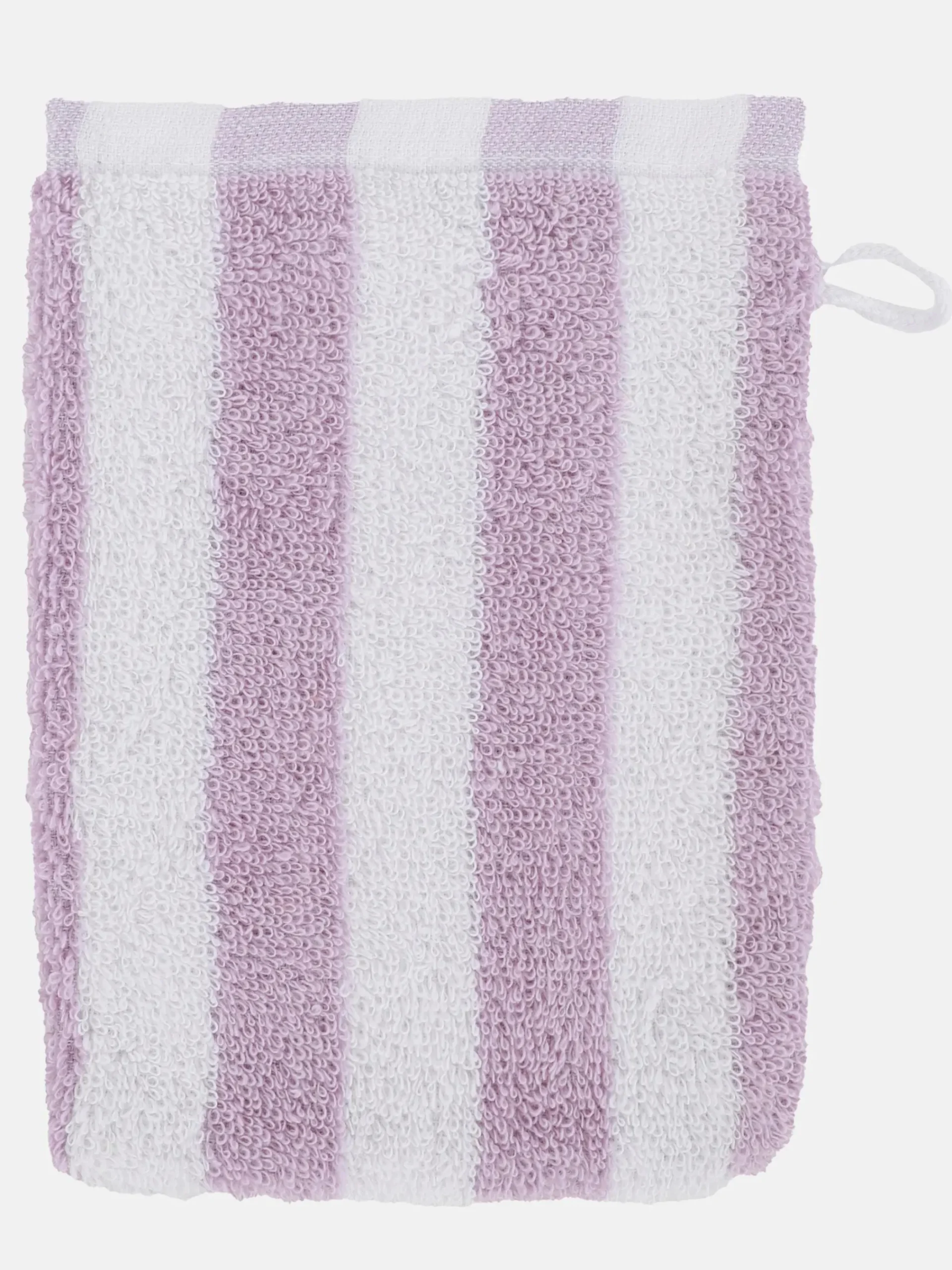 Dream House Waschhandschuh gestreift 16x21 cm