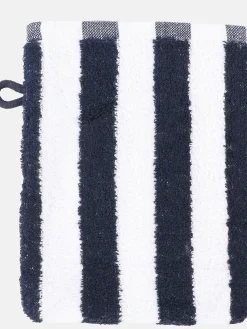 Dream House Waschhandschuh gestreift, 16x21cm