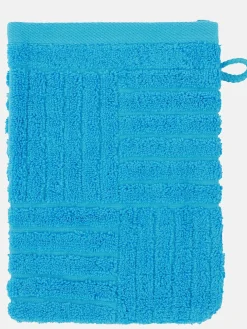 Ross Waschhandschuh mit Carremuster 16x22cm