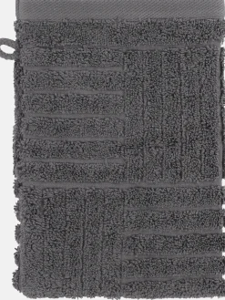 Ross Waschhandschuh mit Carremuster 16x22cm