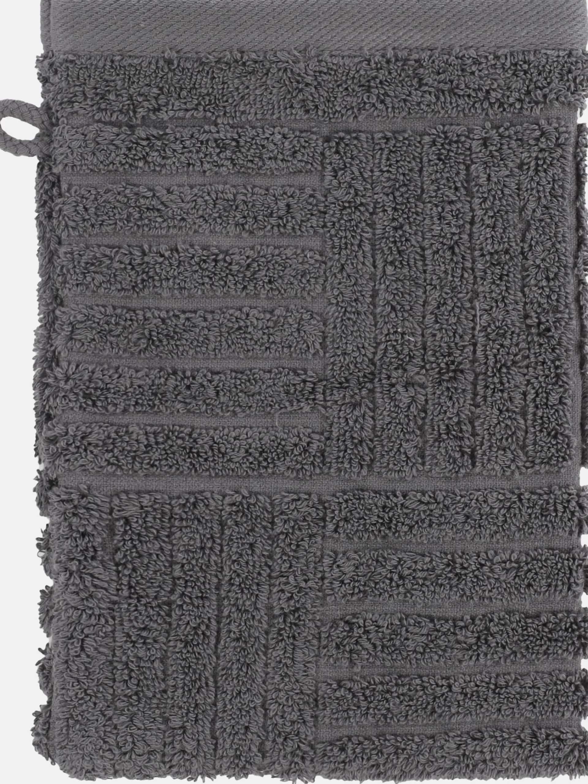 Ross Waschhandschuh mit Carremuster 16x22cm