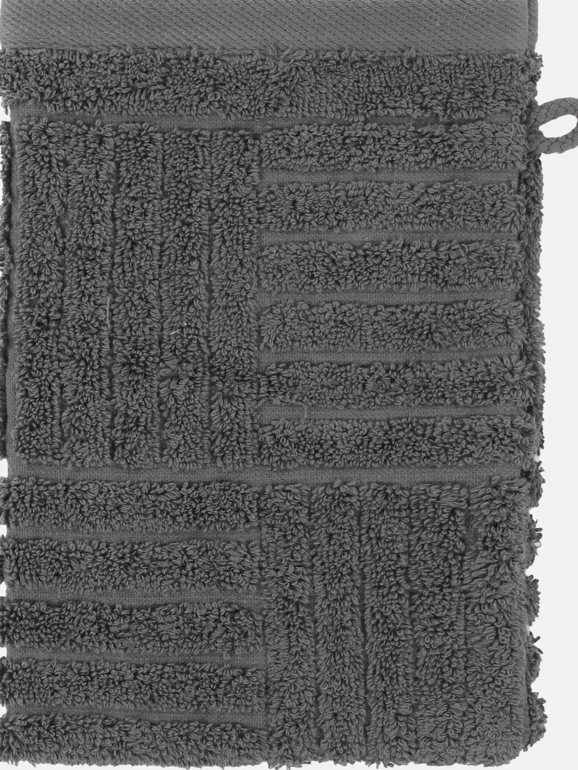 Ross Waschhandschuh mit Carremuster 16x22cm