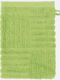 Ross Waschhandschuh mit Carremuster 16x22cm