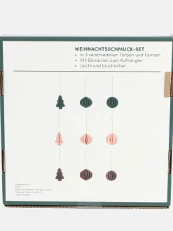 Weihnachten Weihnachtsbaum Schmuck-Set, 9tlg.
