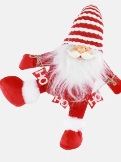 Weihnachten Weinachtsgnom auf einem Bein