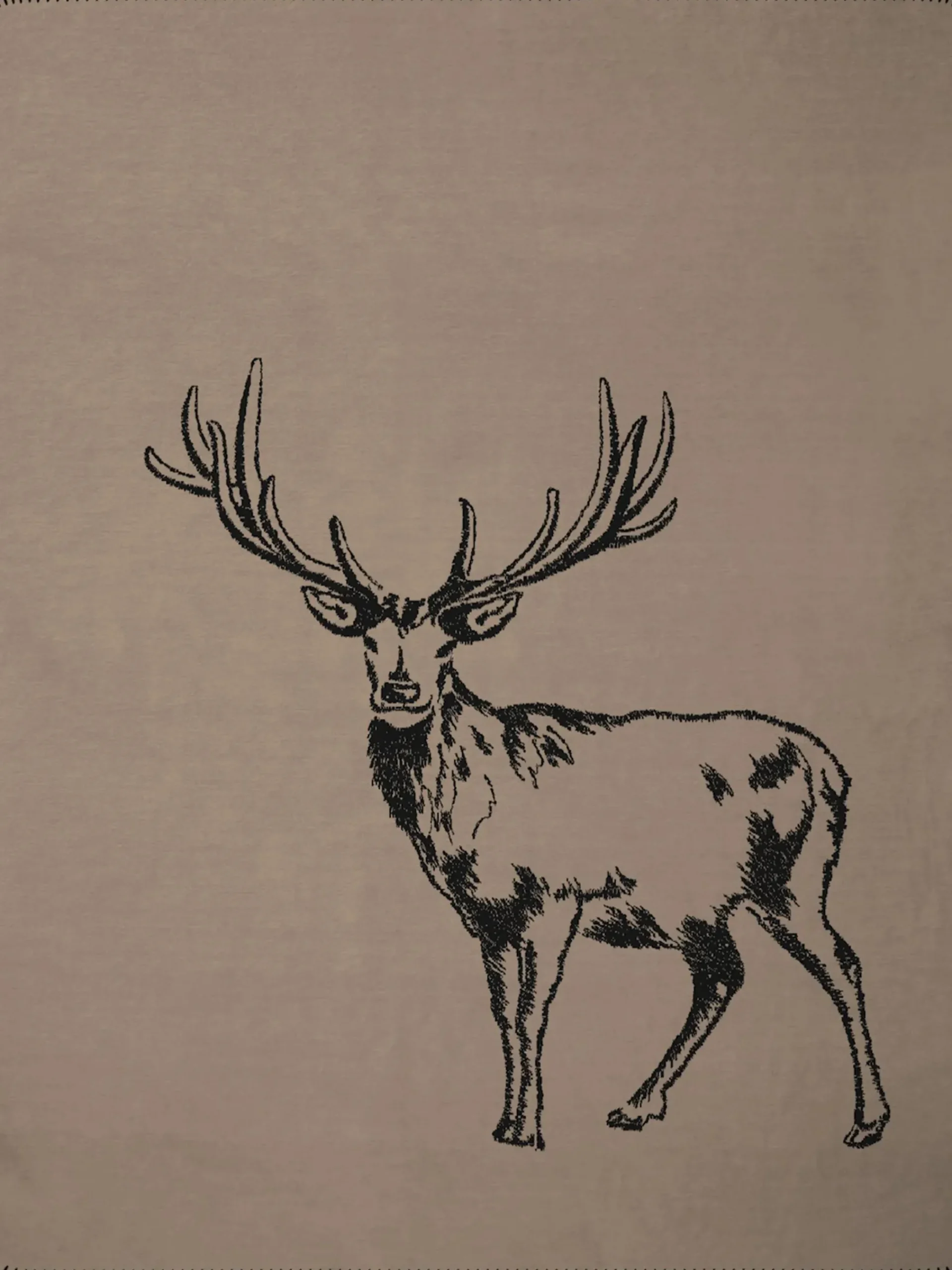 Biederlack Wohndecke "Deer" 150x200 cm