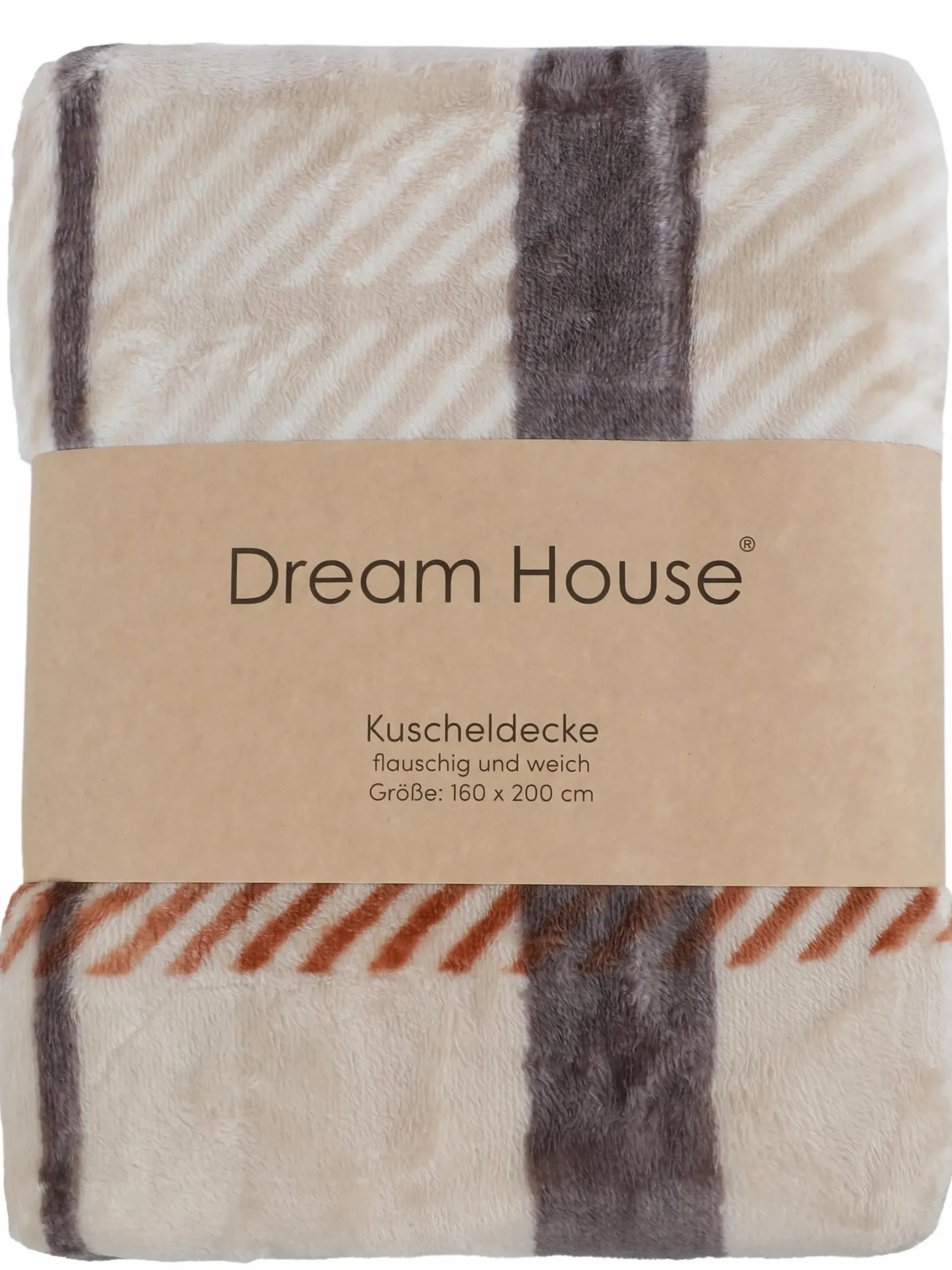Dream House Wohndecke mit schönem Motiv, 160x200cm